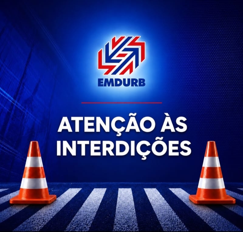 EMDURB informa interdições programadas para quarta-feira (28)